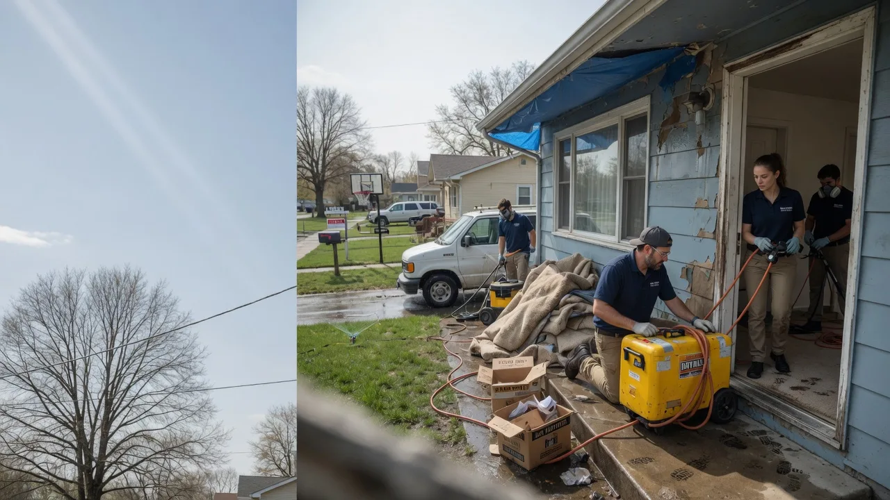 Basement Flood Cleanup in Braidwood, IL near me